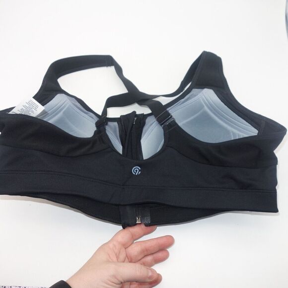 Champion Sport Comfort Molded Cup Sports Bra US 40C BLACK - Picture 2 of 3